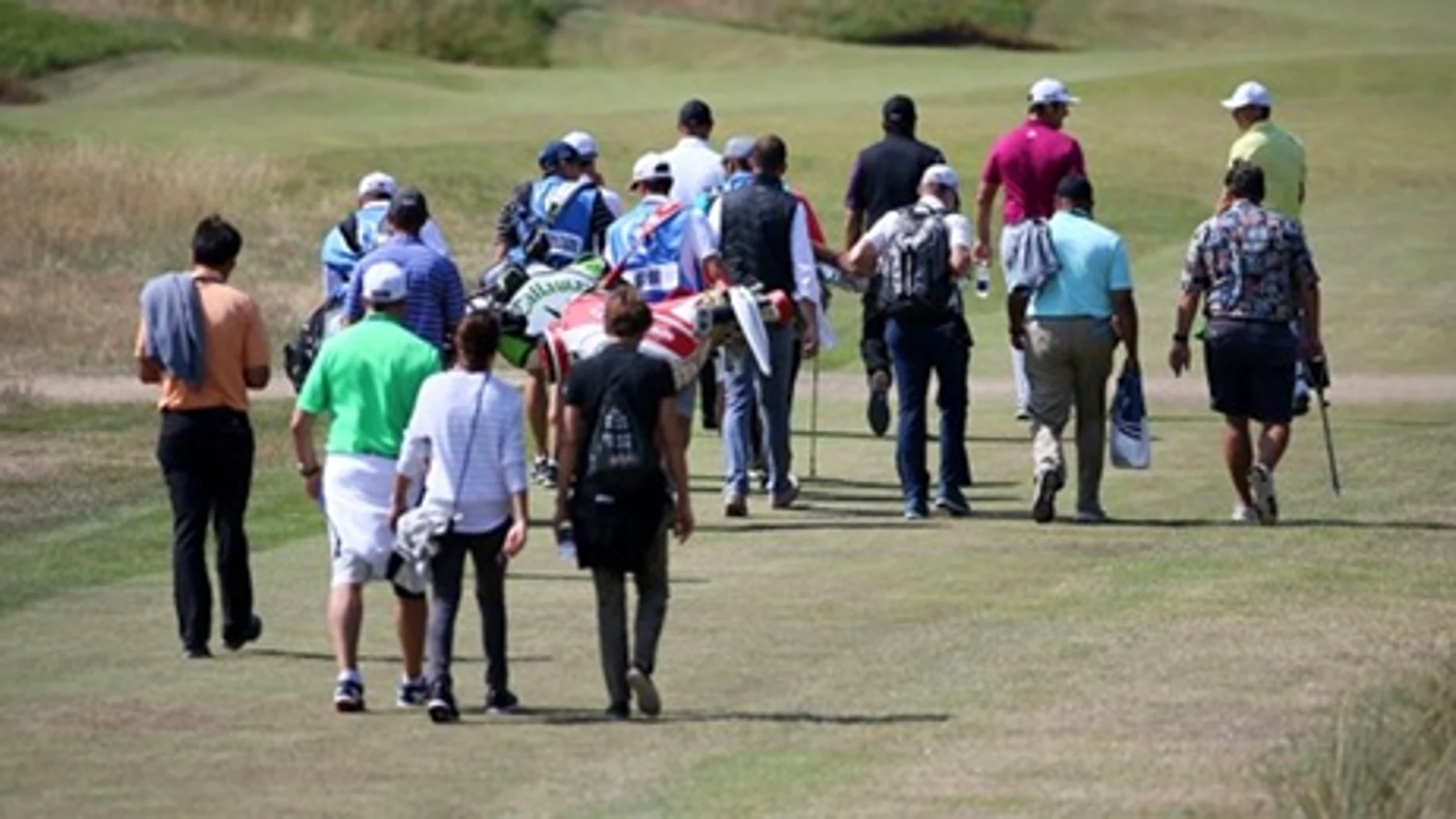 Jon Rahm ronda de practicas The Open