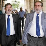 Guerrero, en el juzgado al que volverá hoy con su abogado, Fernando de Pablo