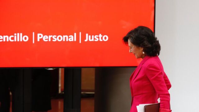 Ana Botín d, el pasado 6 de julio