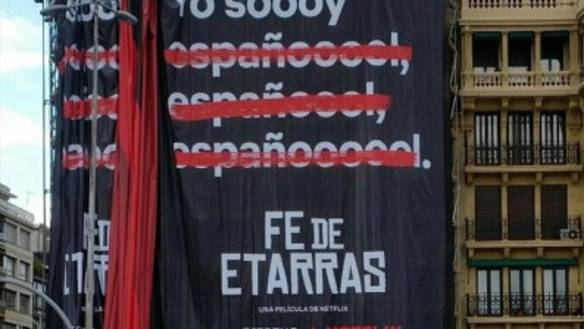 El cartel objeto de la polémica