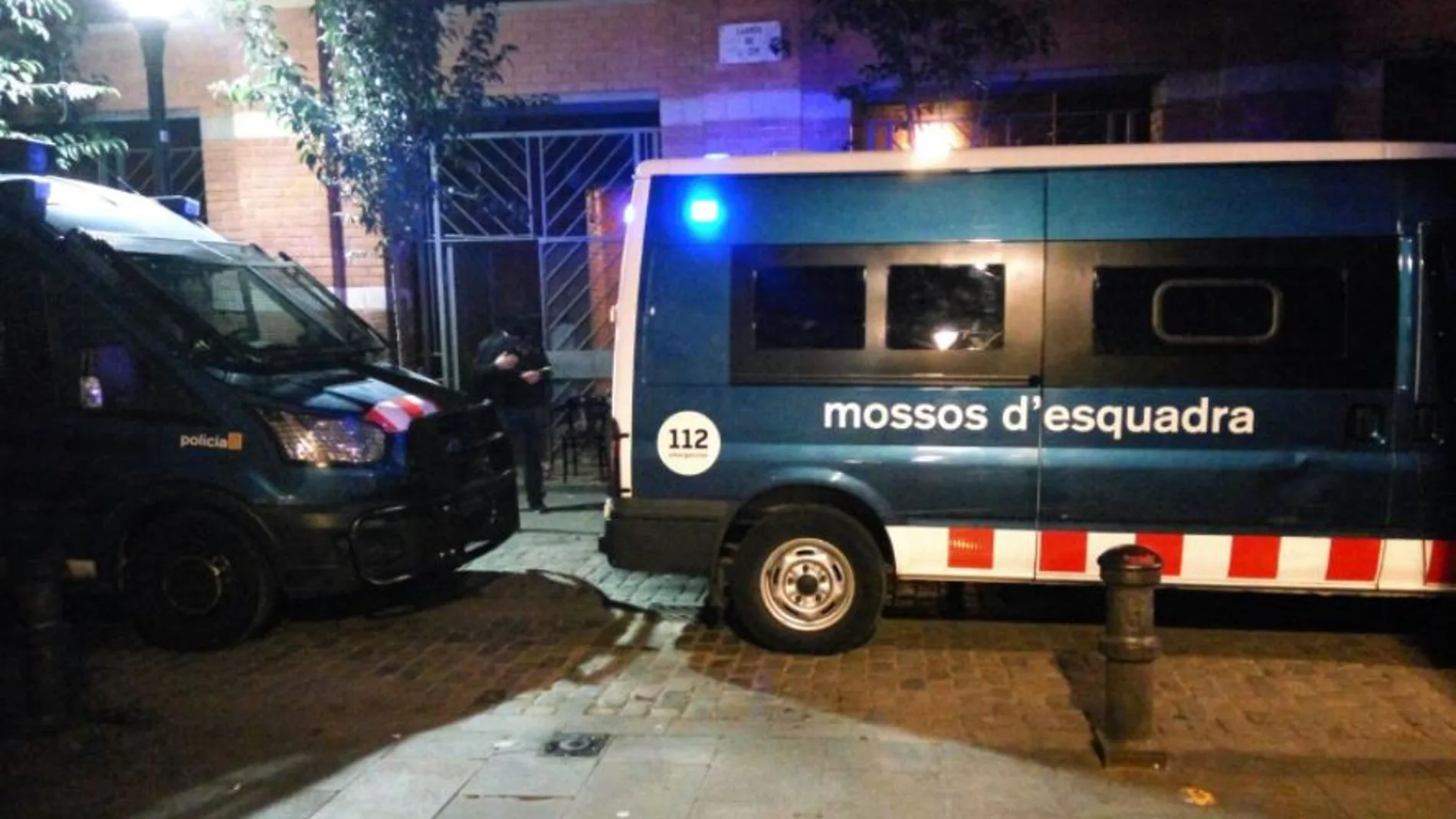 Operación de los Mossos en Raval