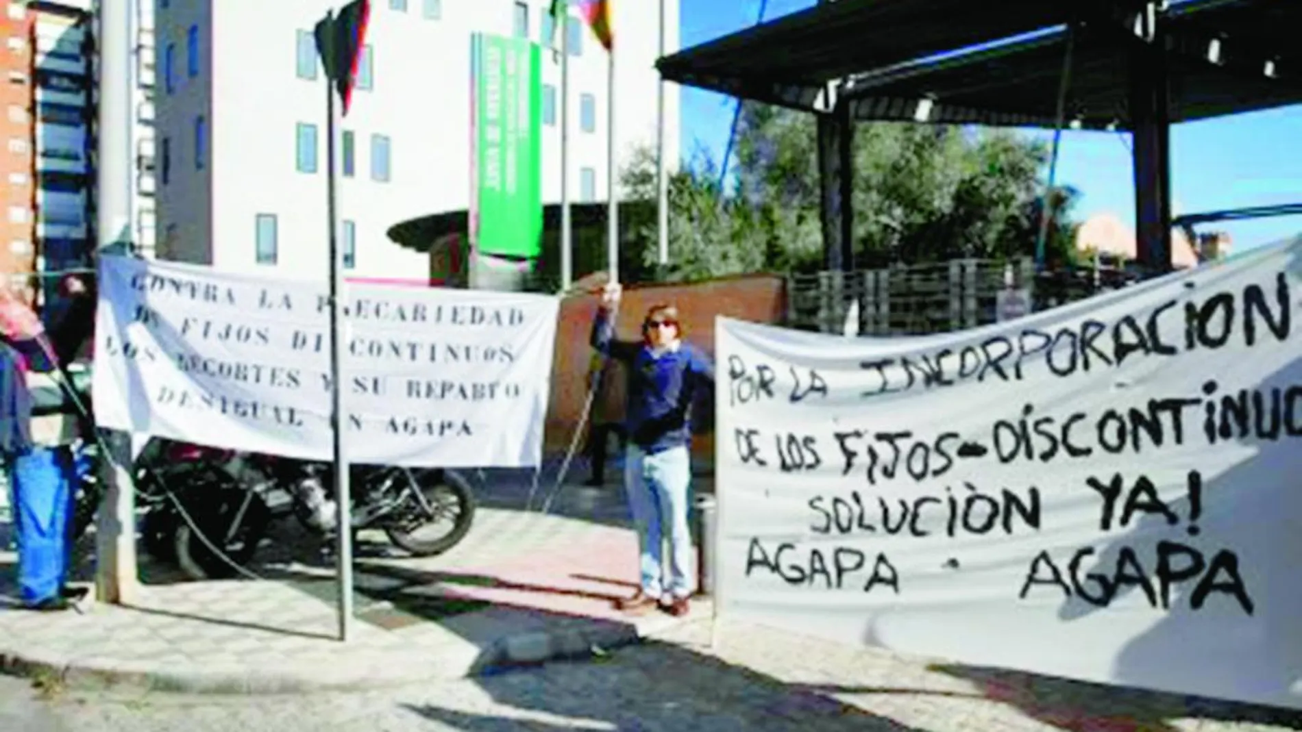En el seno de la Agencia Agapa se han protagonizado también varias protestas laborales
