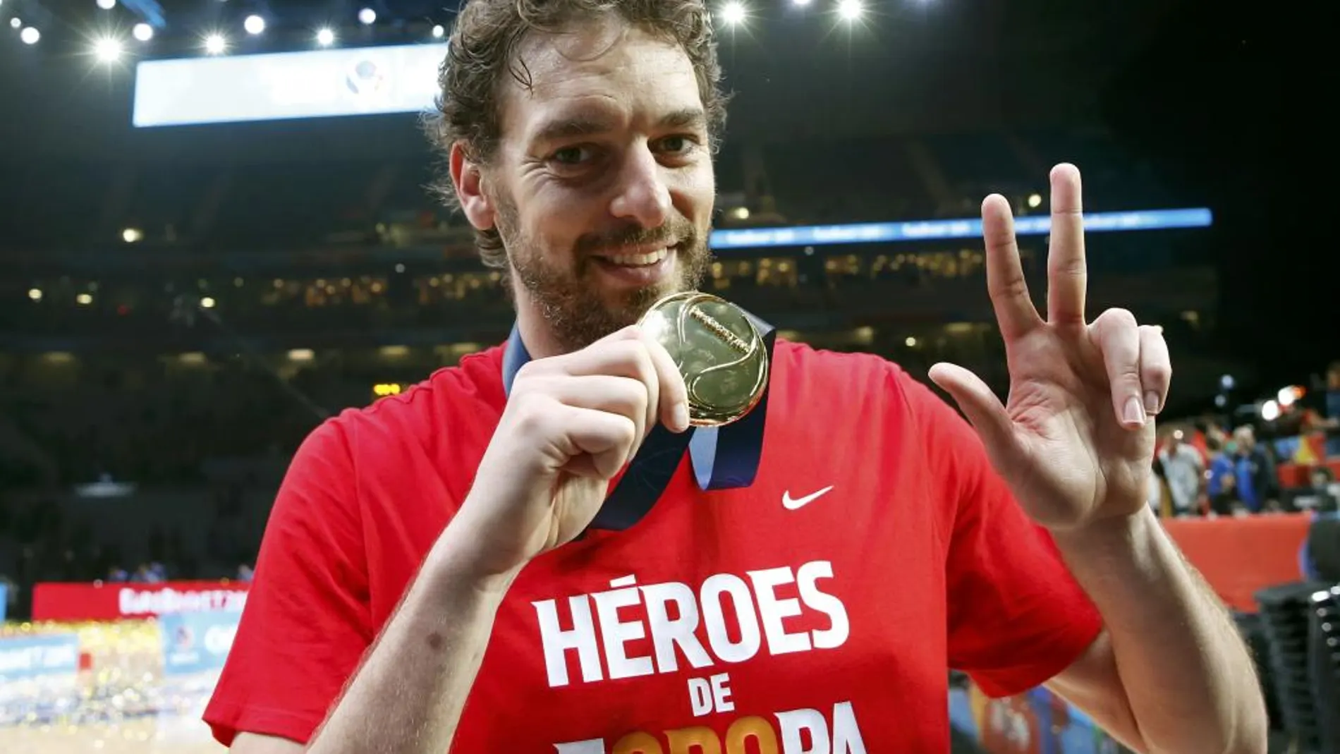 El pívot de la selección española Pau Gasol