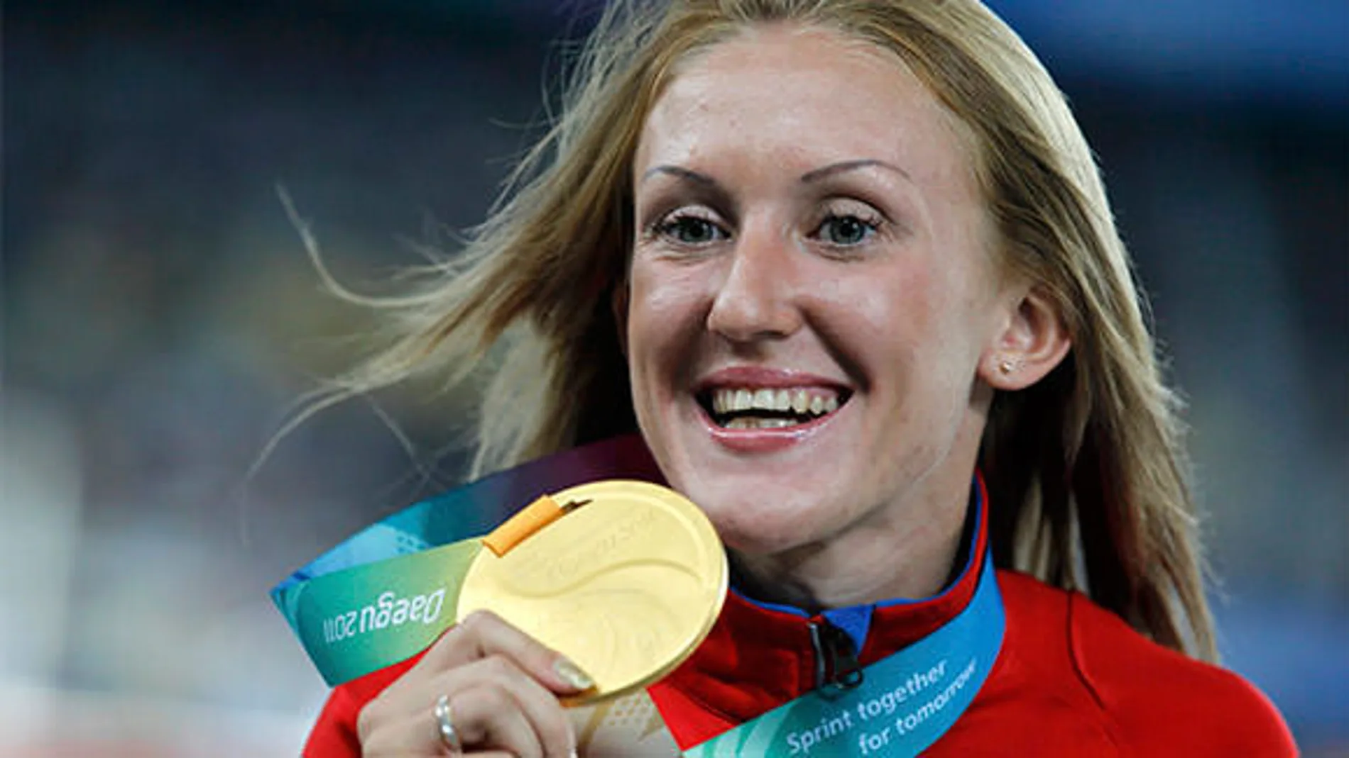 Yuliya Zaripova (oro olímpico y oro mundial en 3.000 obstáculos), una de las afectadas.