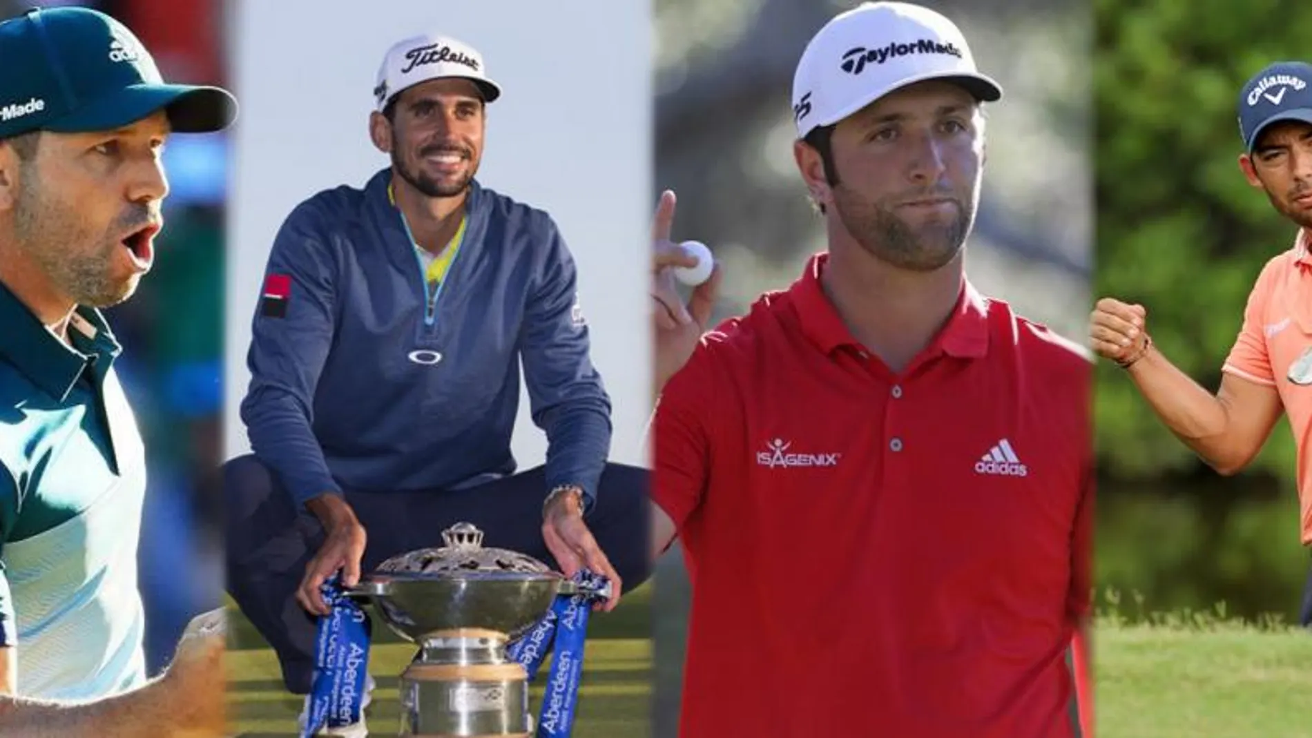 Cuatro españoles The Open 2017