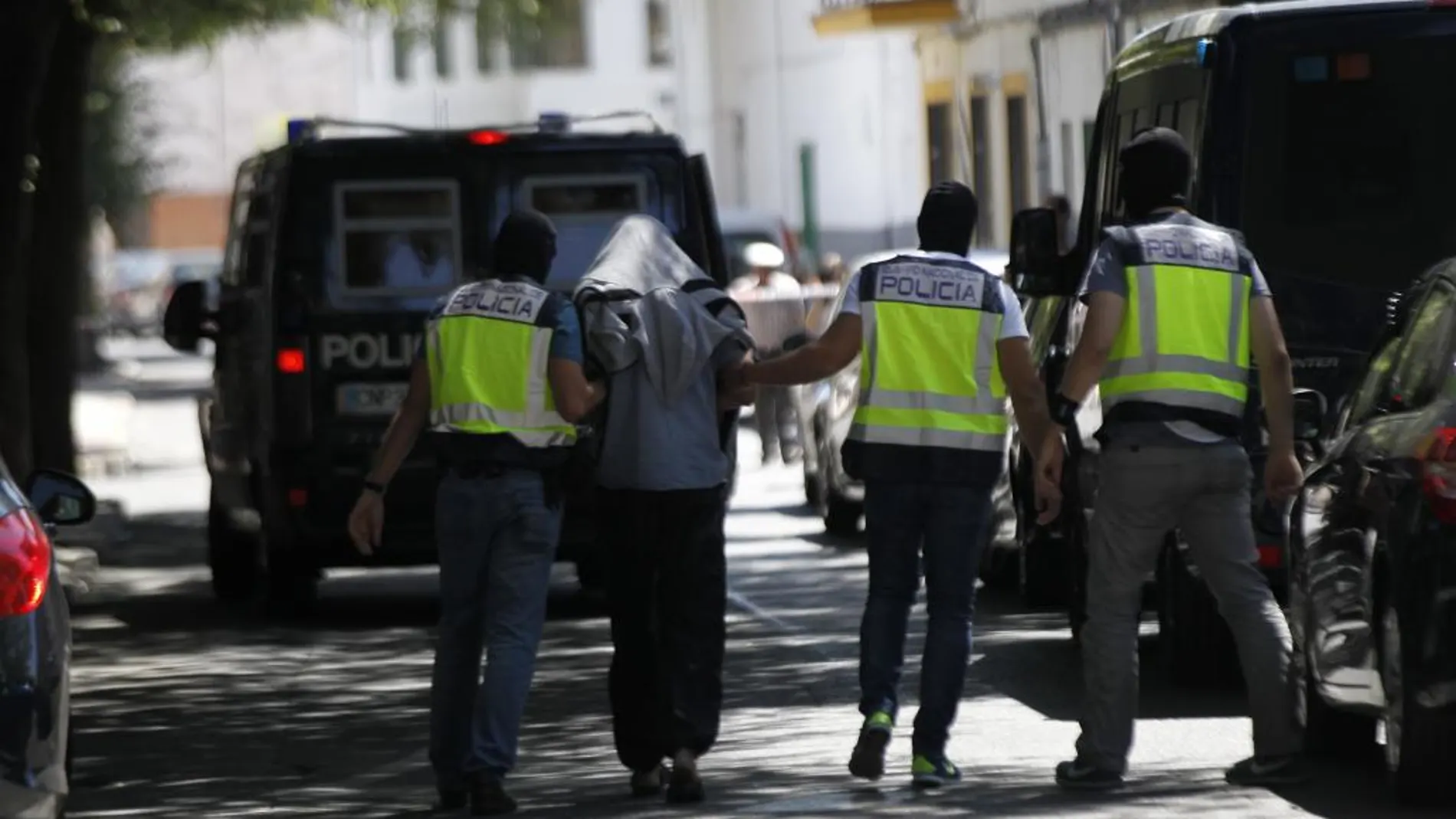 Operación policial contra el yihadismo el pasado año 2015.