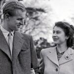 La reina Isabel II de Inglaterra, que cumple 90 años, con su marido