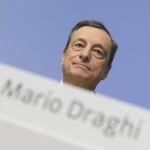 El presidente del BCE, Mario Draghi /Ap