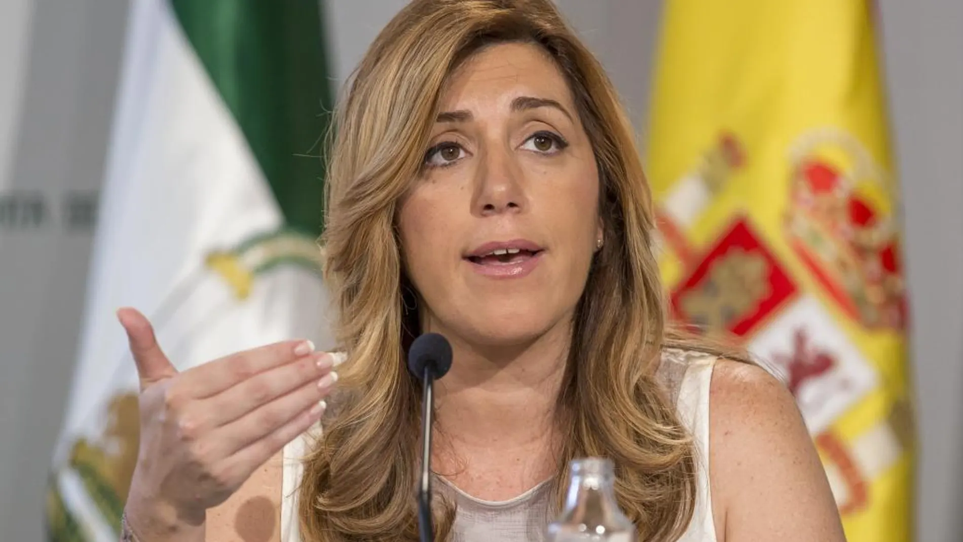 La presidenta de la Junta de Andalucía, Susana Díaz