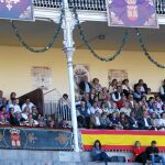 Miembros de asociaciones y escuelas taurinas disfrutaron ayer de las invitaciones para el palco 16 de Las Ventas