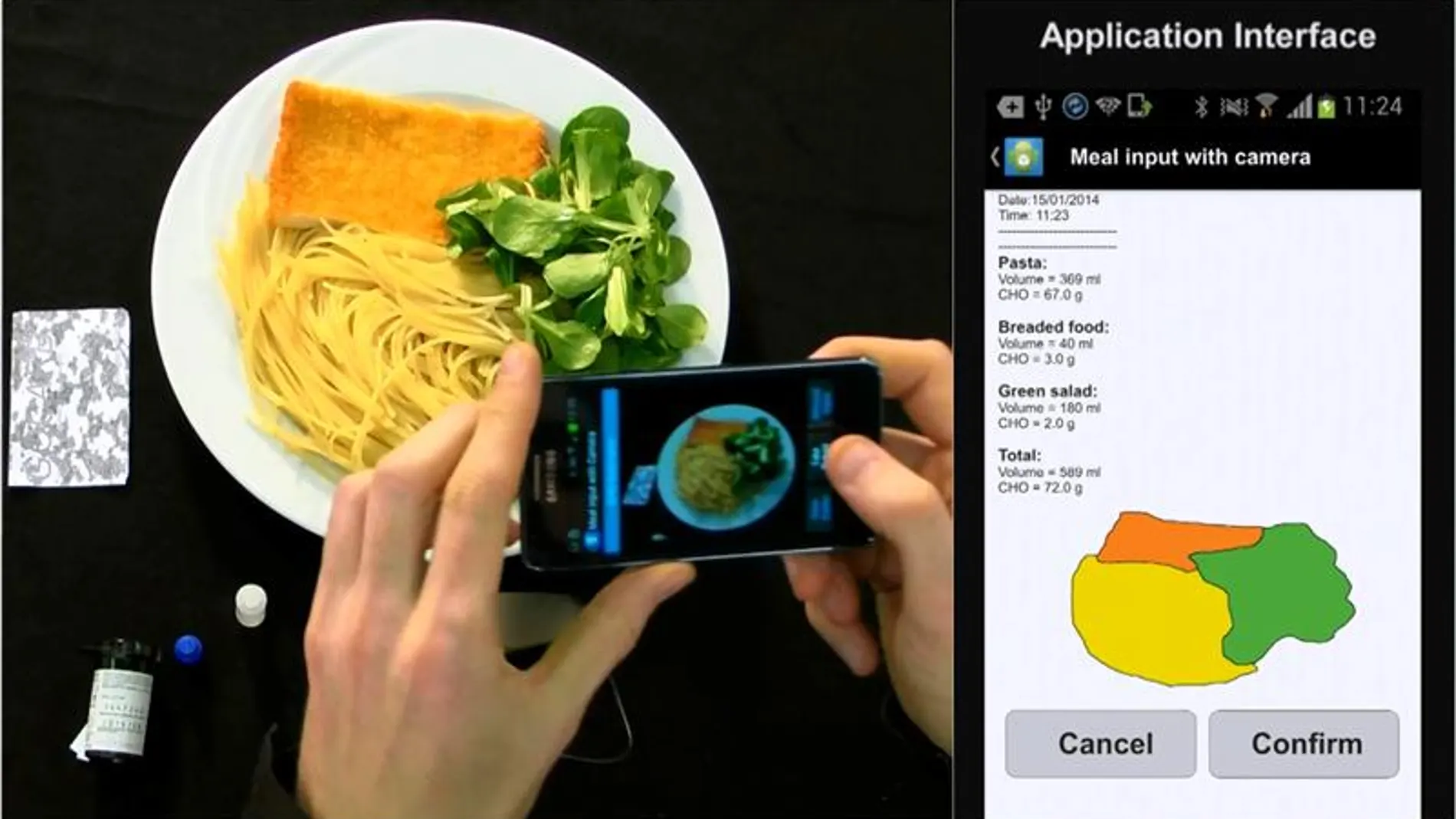 Crean una aplicación para calcular los carbohidratos de cada comida