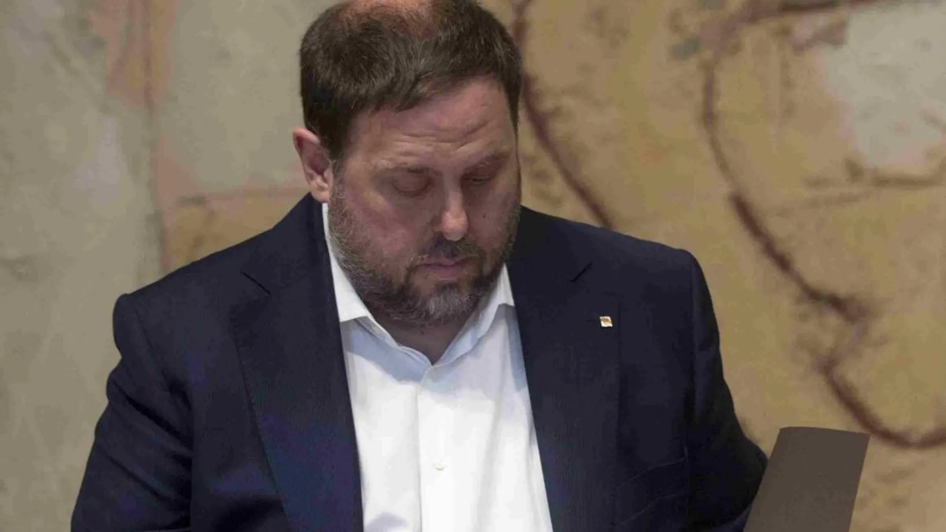 El vicepresidente, Oriol Junqueras