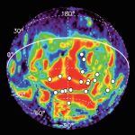 Las auroras detectadas por Mars Express
