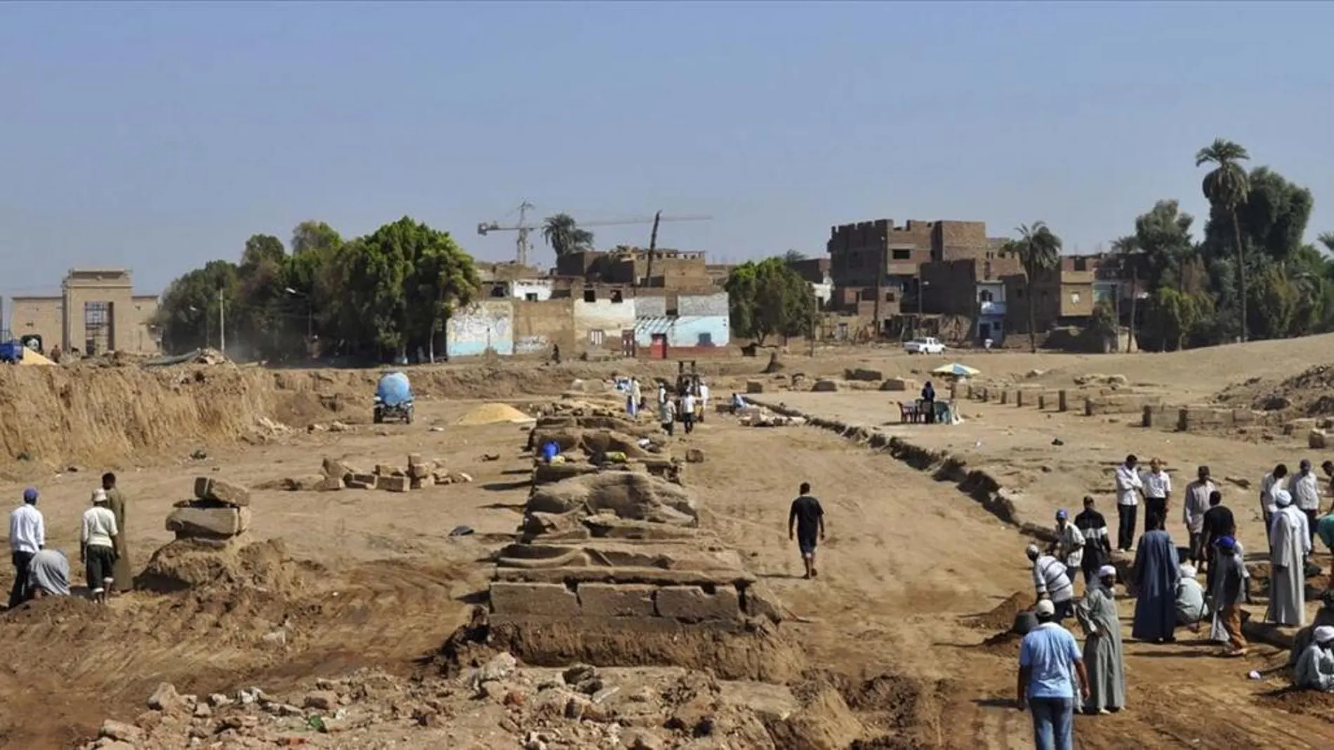 Excavaciones arqueológicas en Egipto