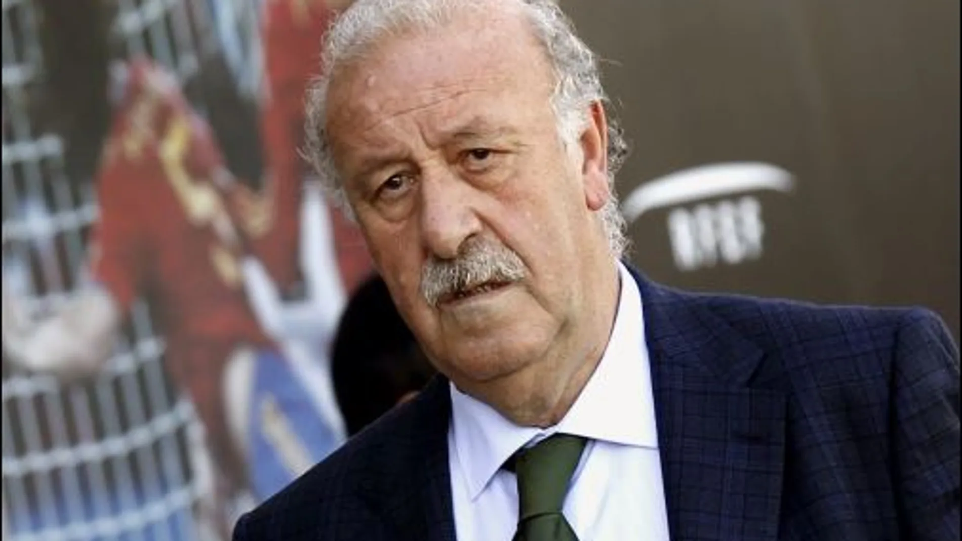 El entrenador de la selección española de fútbol, Vicente del Bosque
