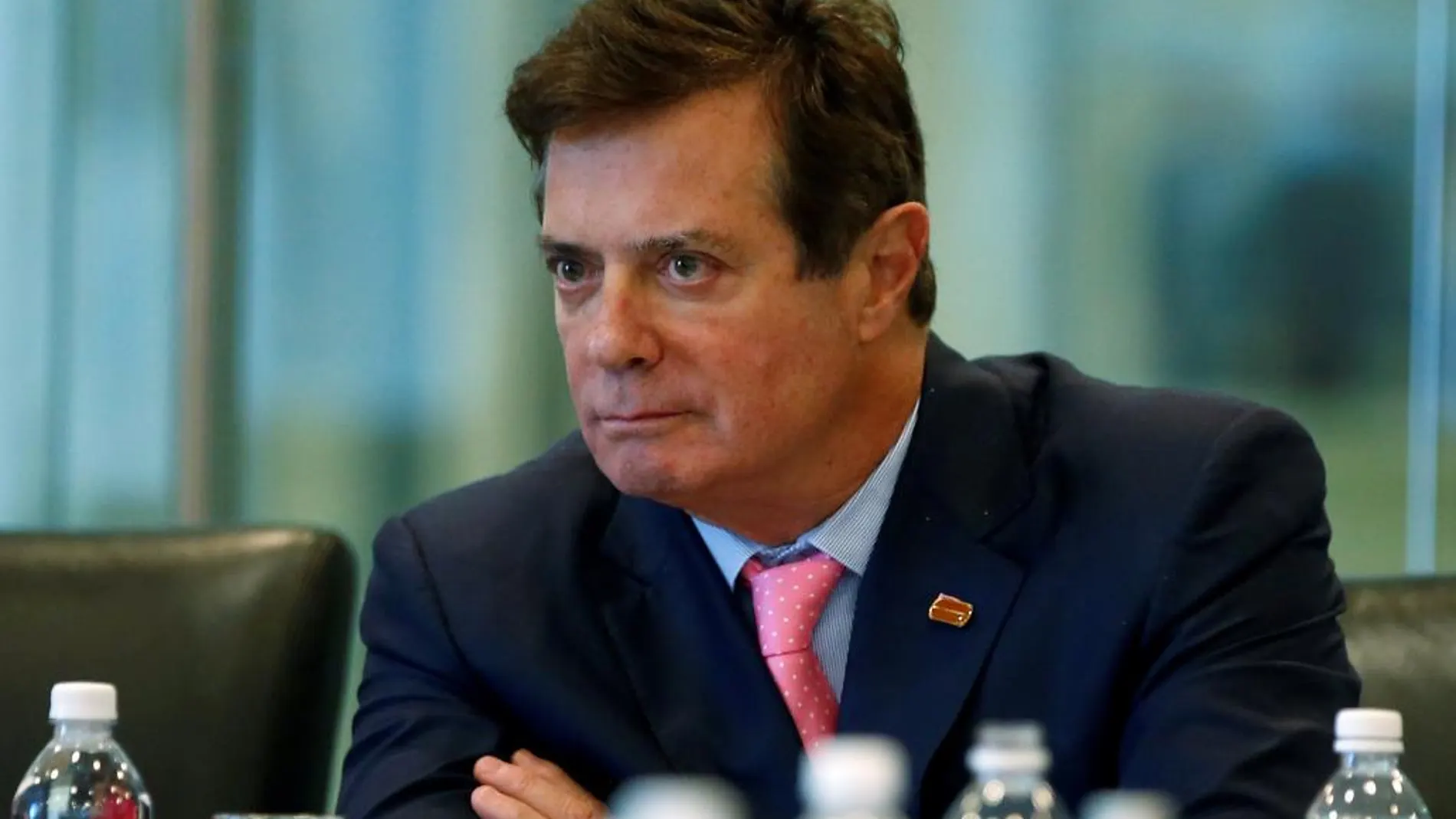 Paul Manafort, cuando era jefe de campaña de Trump, en una imagen de agosto de 2016