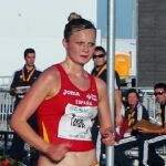 La atleta española Julia Tackacs