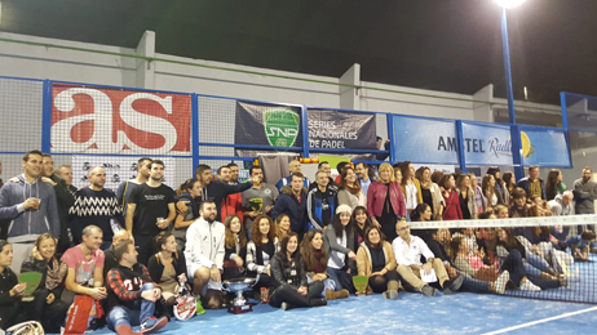Participantes en la prueba