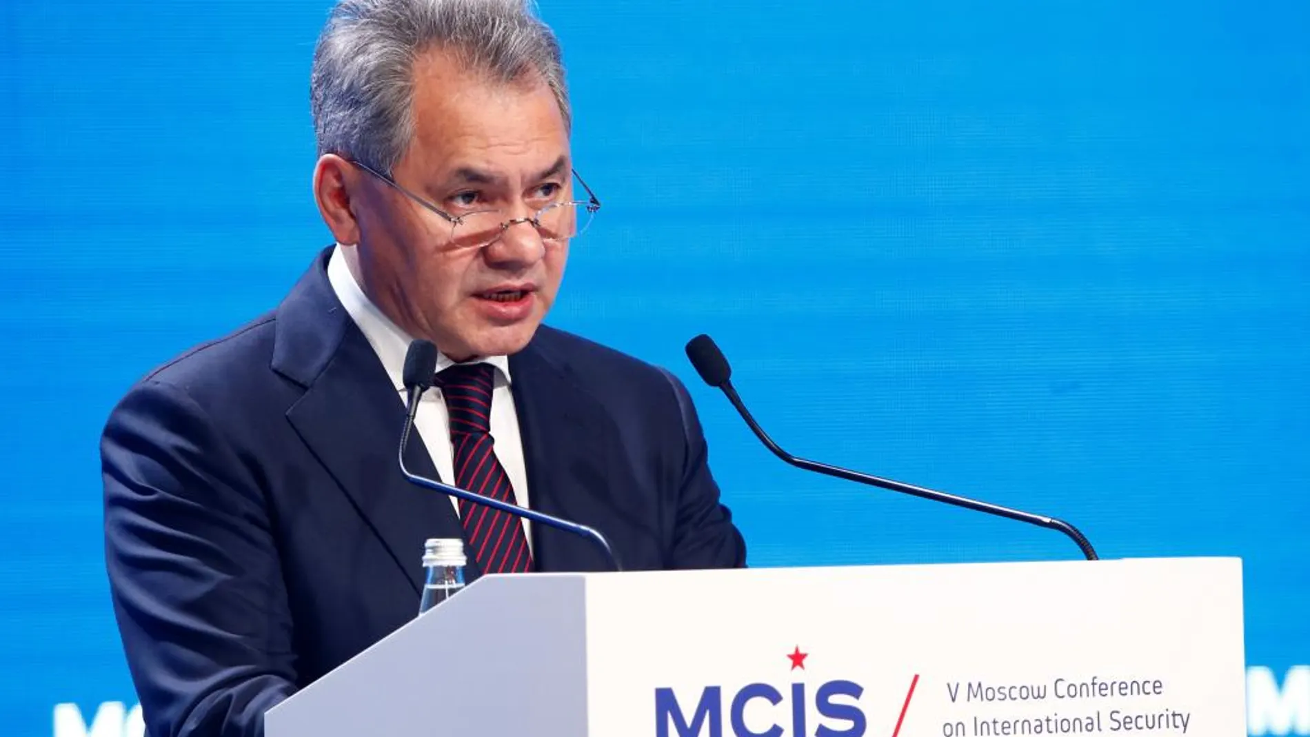 El ministro ruso de Defensa, Sergei Shoigu