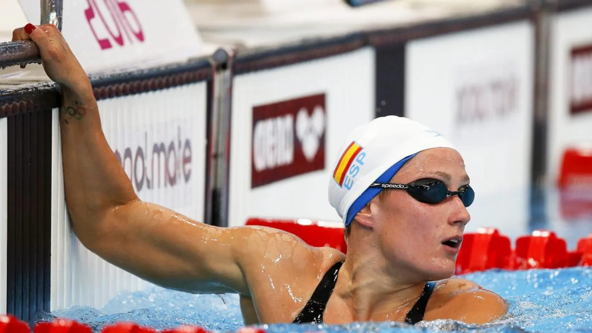 La nadadora española Mireia Belmonte