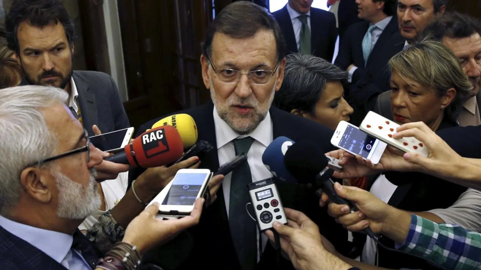 El presidente del Gobierno, Mariano Rajoy