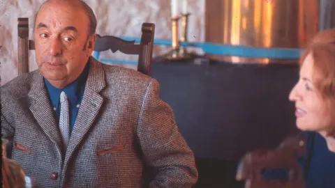 Imagen del poeta chileno Pablo Neruda