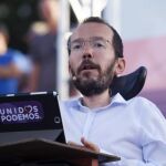 El candidato al Congreso y Secretario de Organización de Podemos, Pablo Echenique
