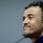 El entrenador del FC Barcelona, Luis Enrique Martínez.