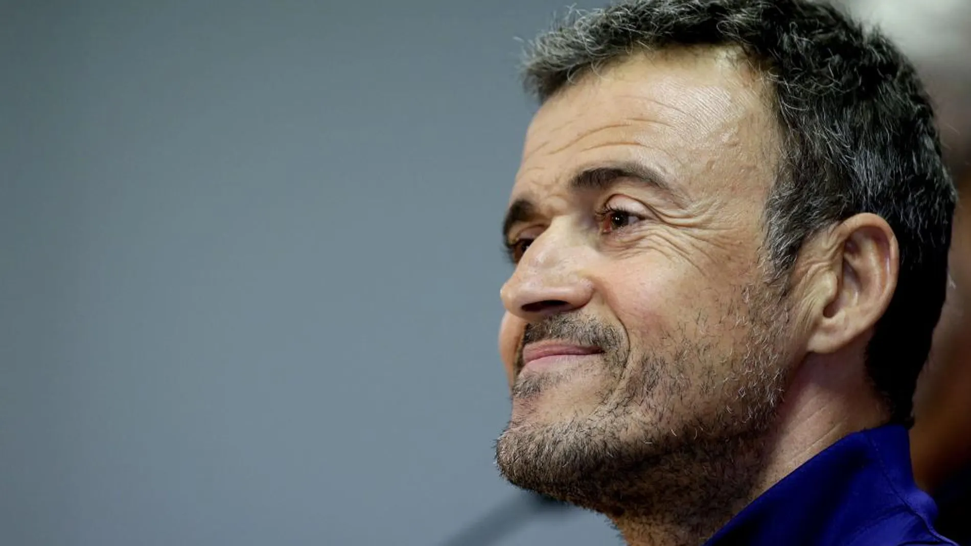 El entrenador del FC Barcelona, Luis Enrique Martínez.