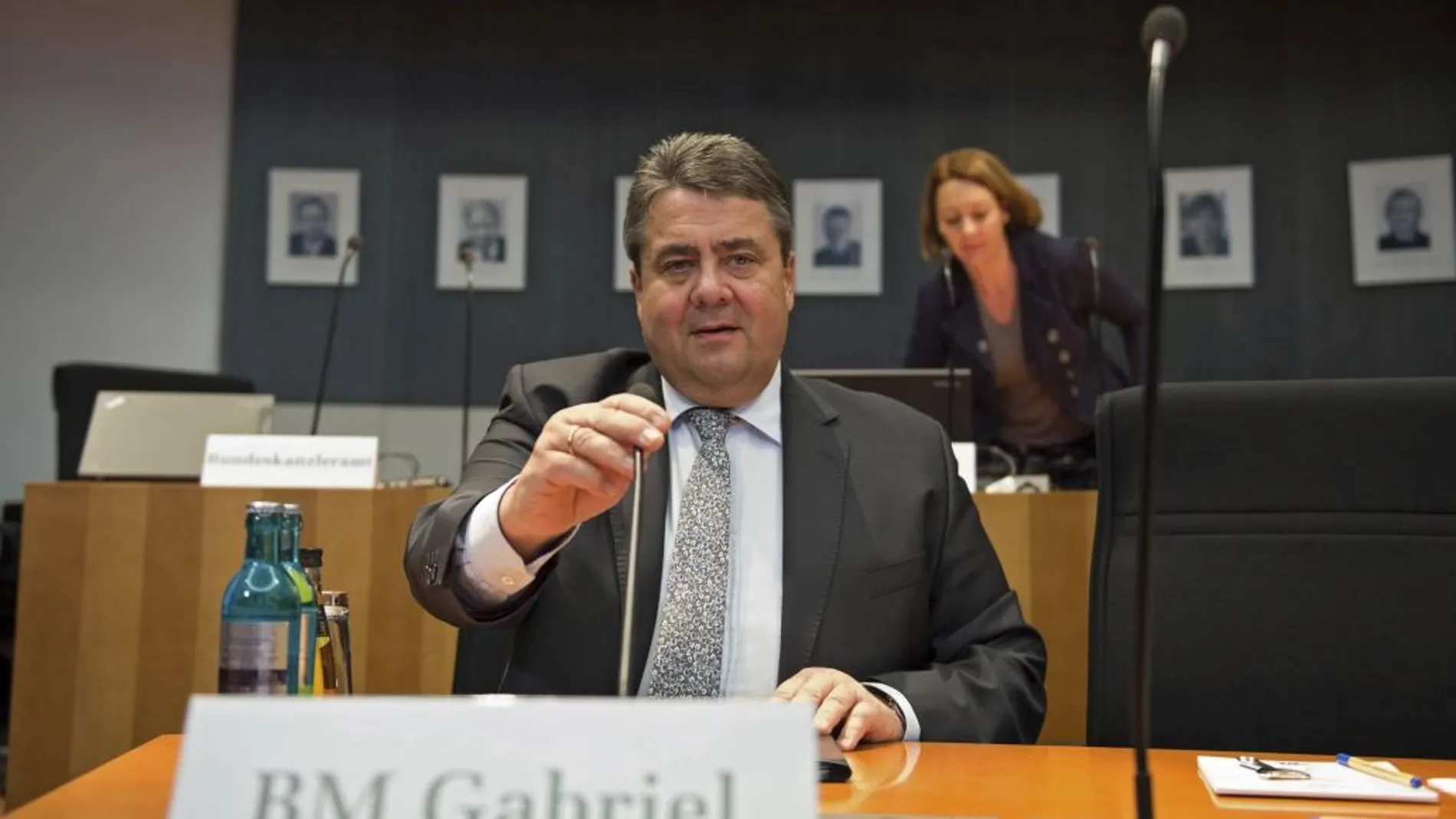 El vicecanciller Sigmar Gabriel Aspira a ser el rival socialdemócrata de Angela Merkel en las elecciones de septiembre