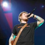 El cantante Ed Sheeran triunfó ayer en el WiZink Center.
