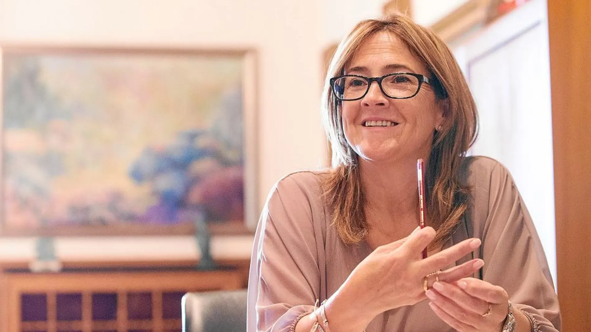 La presidenta de la Diputación de Zamora, Mayte Martín, impulsora de las subvenciones destinadas este año a distintos colectivos de la provincia