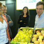 La consejera Milagros Marcos visita el expositor de «Tierra de Sabor» en la Feria «Fruit Attraction»