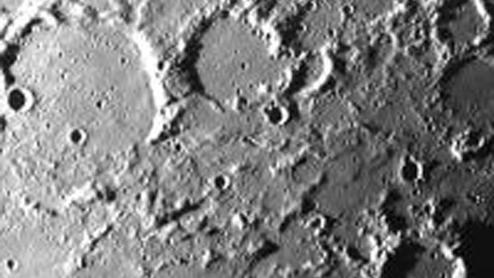 La superficie de la Luna