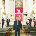 Felipe VI vuelve al Palacio Real