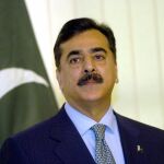 Imagen de archivo del ex primer ministro paquistaní Yusuf Razá Guilani