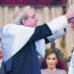 Acto de investidura como doctores honoris causa de Victor García de la Concha y José Narro