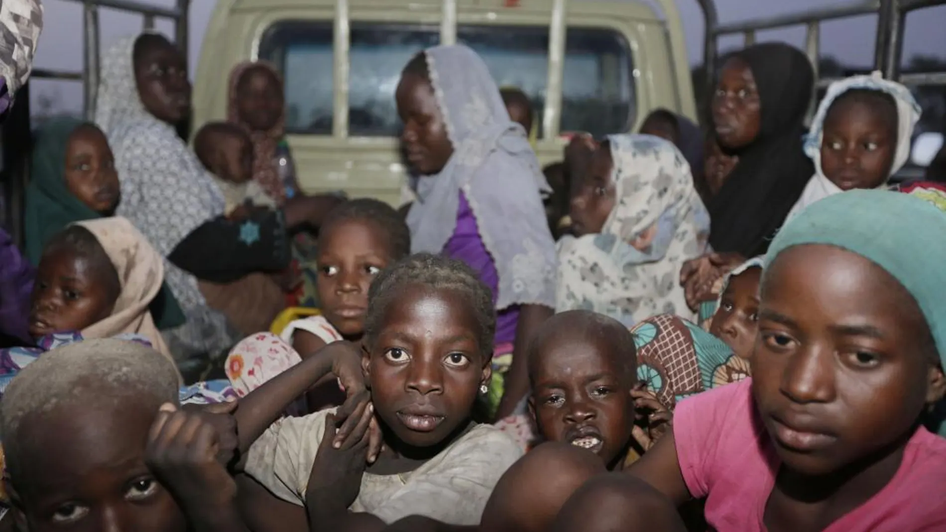 Mujeres y niños son secuestrados a diario por Boko Haram.