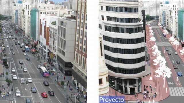 Las obras en Gran Vía arrancarán en enero