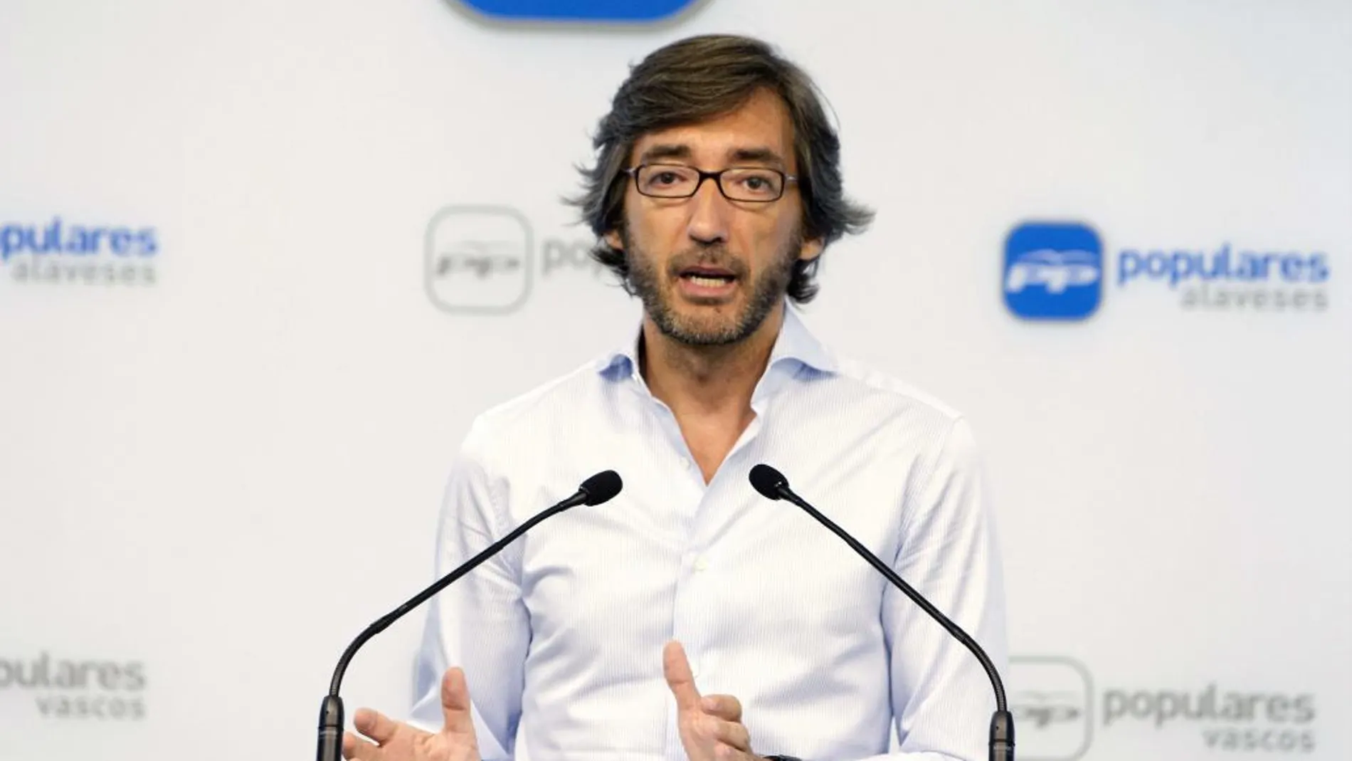 El secretario de Justicia, Derechos y Libertades del Partido Popular, Iñaki Oyarzábal