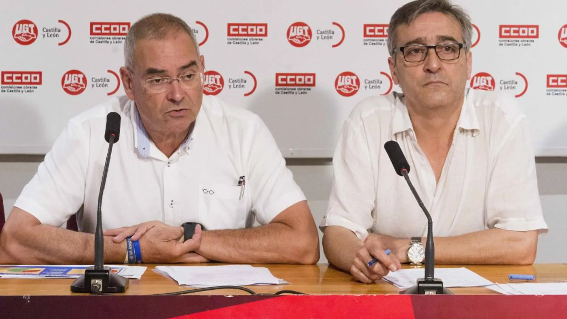 Evelio Angulo y Saturnino Fernández explican la propuesta