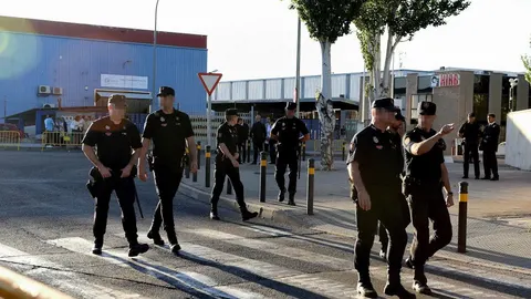 Miembros de las Fuerzas de Seguridad en la Audiencia Nacional