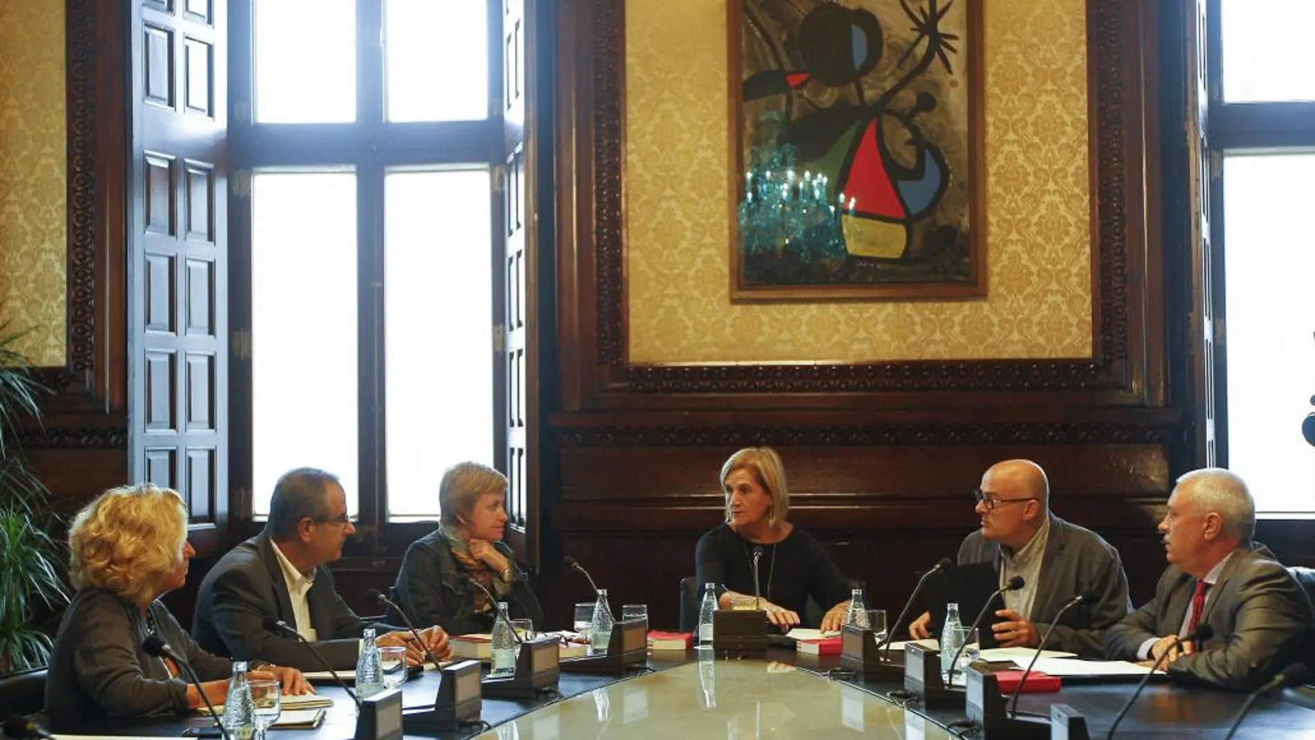 Reunión de la Mesa de la Diputación del Parlament