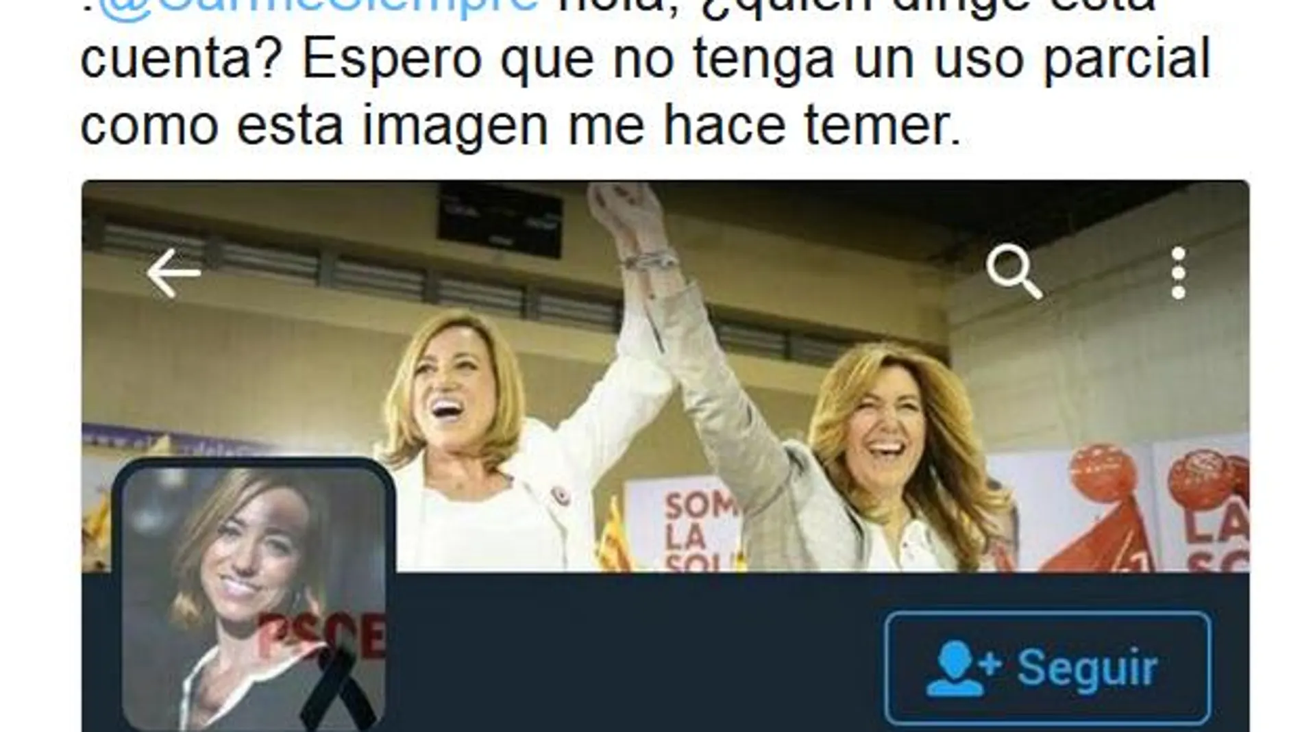 Twitter rompe la unidad en torno al fallecimiento de Chacón