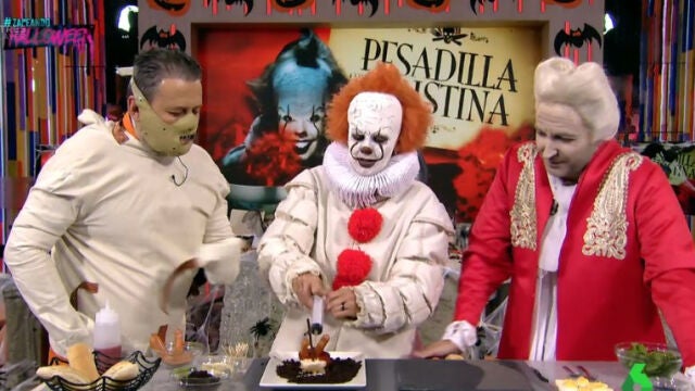 Halloween en ‘Zapeando’ con Pedroche ‘IT’, ‘Maléfica’ Anna Simon y ‘Drácula’ Blanco