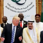 Cumbre entre el presidente de EE.UU., Donald Trump, y 55 líderes de países musulmanes