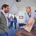 El alcalde de Valladolid, Óscar Puente, inaugura la XXV Feria de Artesanía de Valladolid.