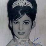 Foto firmada de Manolita Chen