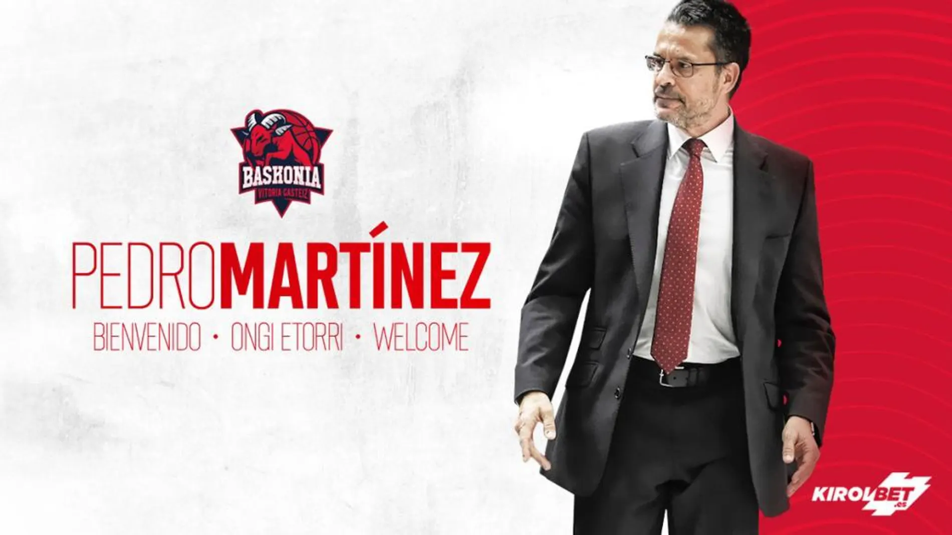 Pedro Martínez, nuevo entrenador del Baskonia