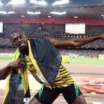 El campeón del mundo de los cien metros lisos, el jamaicano Usain Bolt